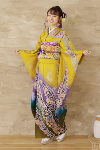 辻が花ステキな一枚_振袖_86905