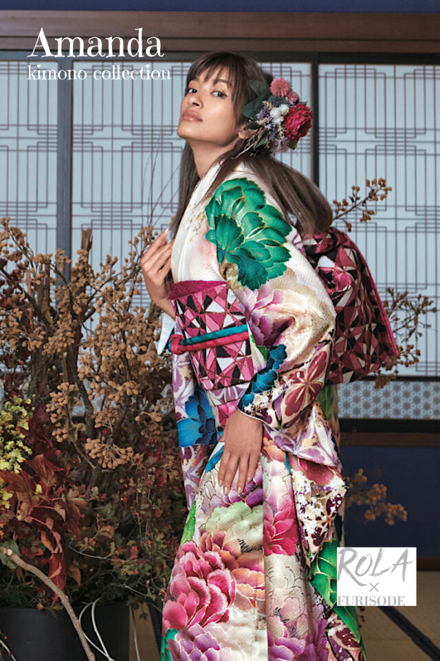 ❦振袖 　成人式　着物 　Ｌサイズ　素敵で可愛い ❦ ❦振袖 成人式 着物 Lサイズ 素敵で可愛い ❦