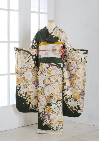 深緑　タチバナ_振袖_85594 | 天使の森　小山ルミナス