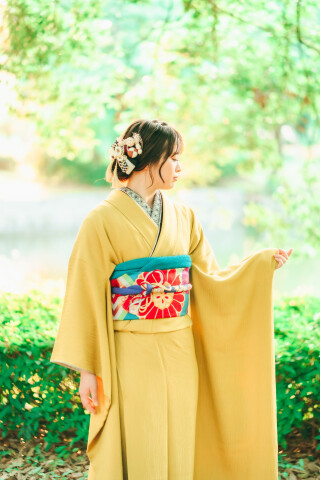 からし菜_振袖_98138 | フォトスタジオkokoroiki