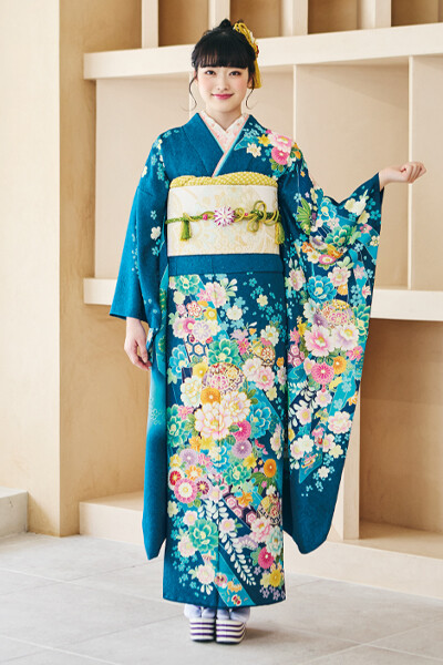 京ごふく たかはしの振袖 /その他色/古典/花柄/ 振袖フルセット 