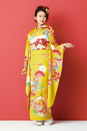 kiara♡　振袖　セット　中古　美品　赤　成人式　一蔵　オンディーヌ kiara♡様専用 振袖 セット 中古 美品 赤 成人式 一蔵