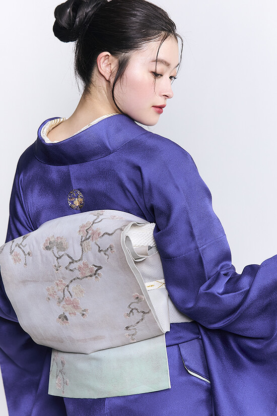 振袖KAPUKIの振袖 /青色/青色/クール/無地柄/ 叢雲 | My振袖