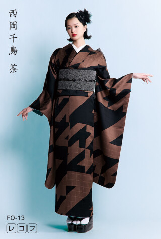 振袖KAPUKIの振袖 /黒色/白色/古典/その他/ 黒紋付鳳凰 | My振袖