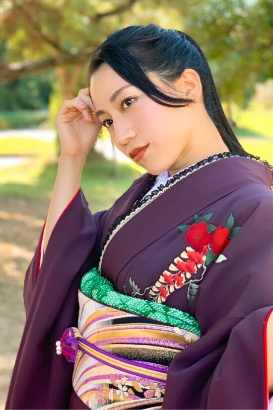 5088❫ ✿ 振袖 ✿ 赤地に花柄 ✿ 着物・浴衣