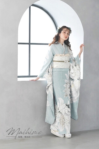Photo Studio LyLyの振袖 /白色/赤色/古典/花柄/ マーシュ彩