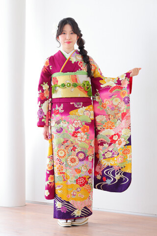 紫陽花夢彩（ゆめいろ）の振袖_振袖_100634