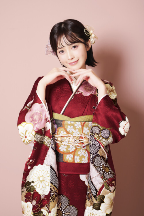 Furisode Mode Sumiyoshiの振袖 /赤色/古典/花柄/ 003 | My振袖