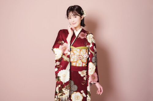 Furisode Mode Sumiyoshiの振袖 /赤色/古典/花柄/ 003 | My振袖