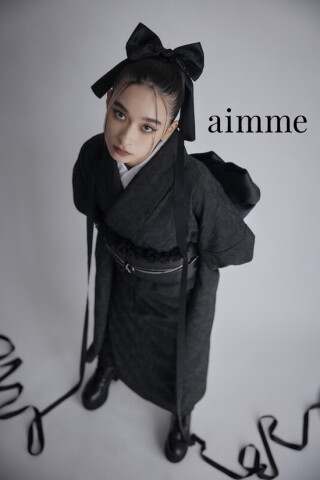 aimme　original　furisode　black lace_振袖_96547